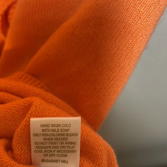 Garnet Hill Vintage Cashmere Sweater - Picture 7 of 8